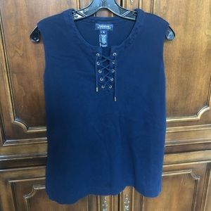 Jones New York Signature Navy Top